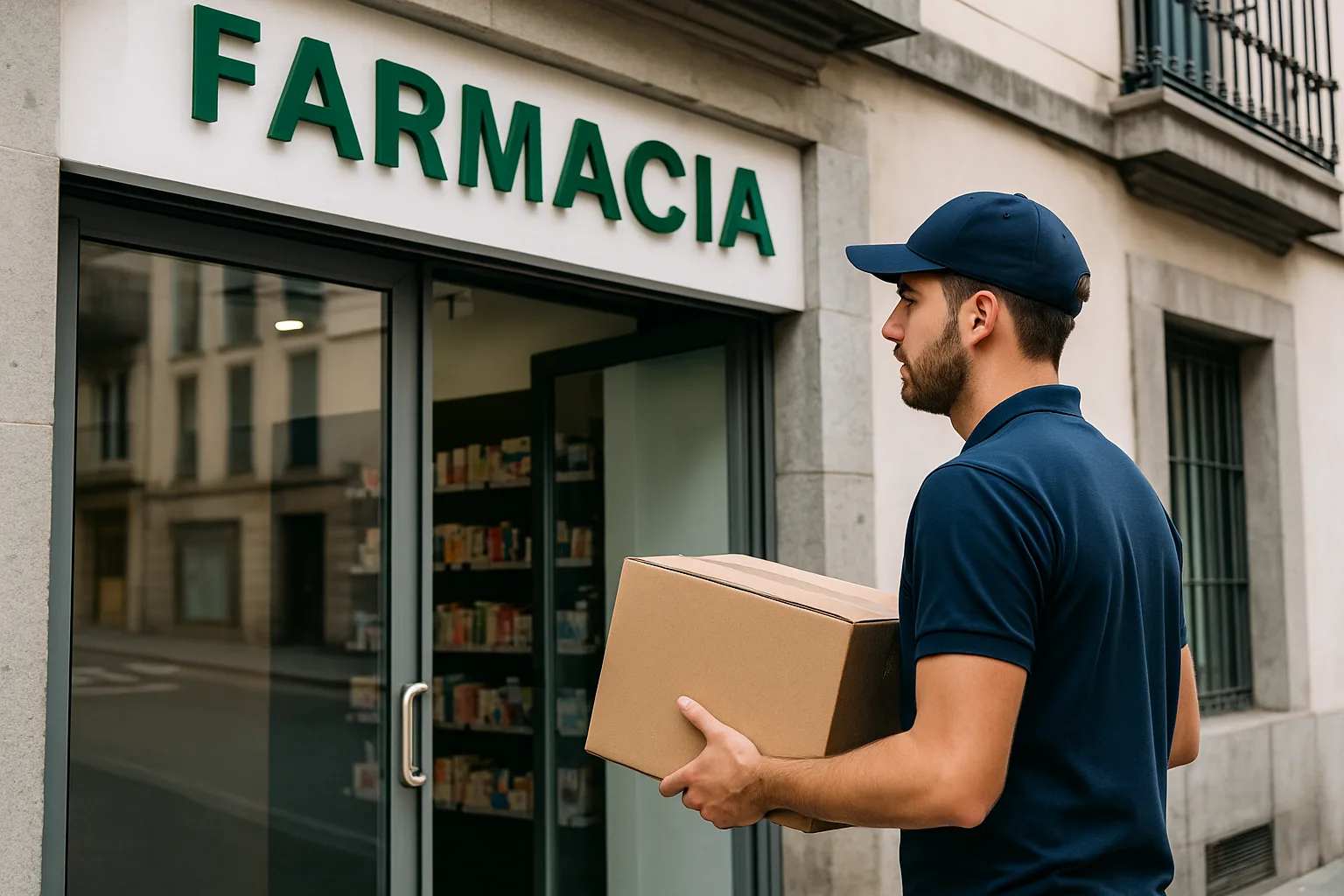 Repartidor de servicios de transporte